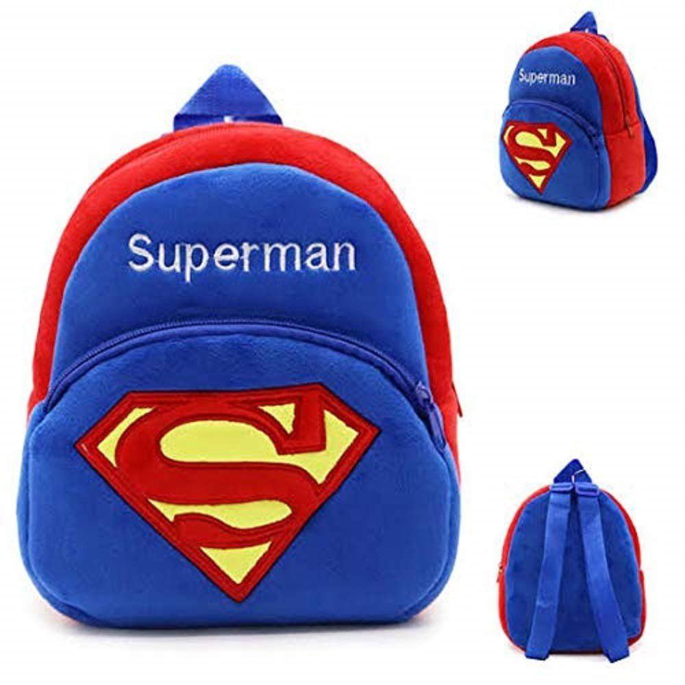 Superman Kids Cartoon Backpack | Baby School Bag for Boys & Girls 2-8 Years thumbnail 3