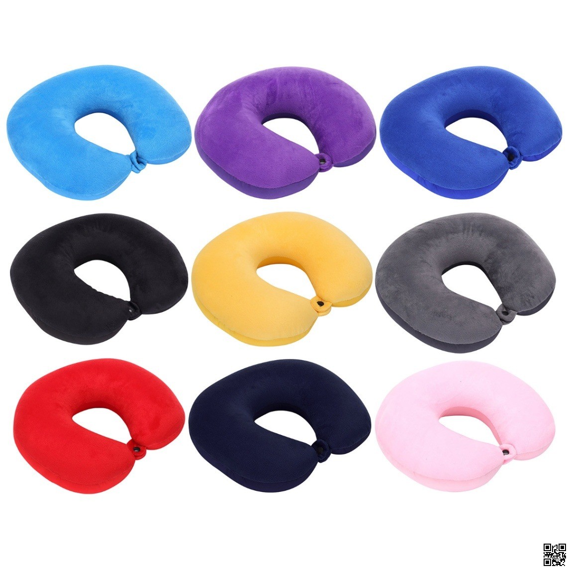 U-Shaped Neck Pillow, Memory Foam Travel Pillow, Comfortable Neck Pillow with Head and Neck Support thumbnail 8