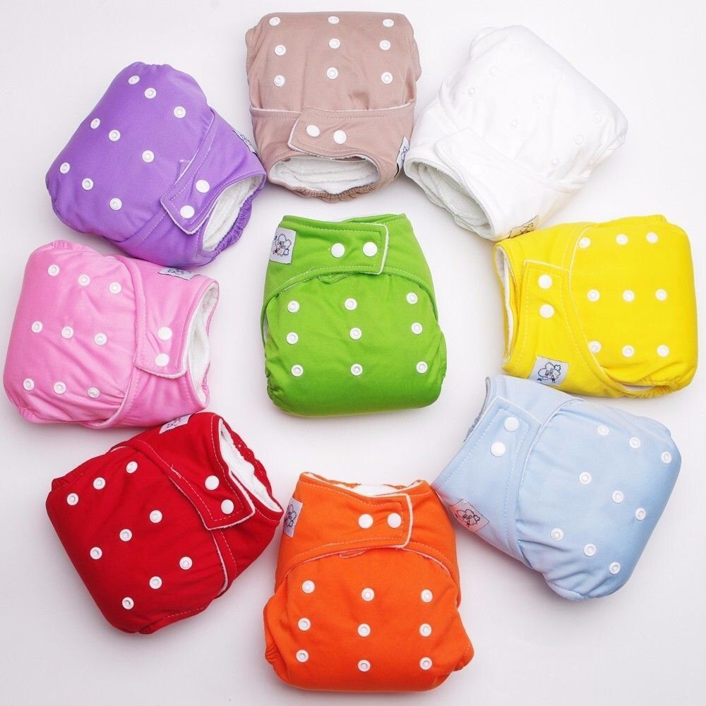 Washable Baby Diaper Reusable & Waterproof | Free Size Cloth Diaper 0–3 Years thumbnail 5