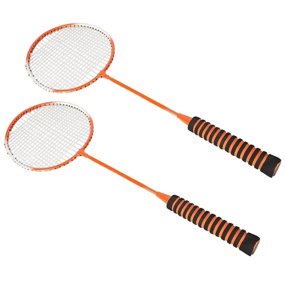 Titanium Alloy Badminton Racket Set | 1 Pair with Racket Bag