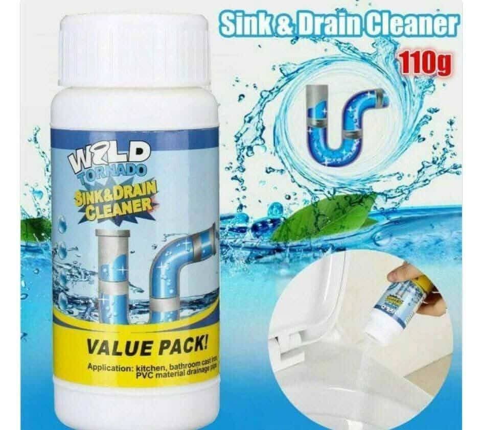 Powerful Sink Drain Cleaner Powder – Super Clog Remover