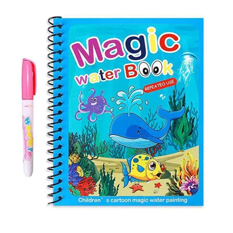 Magical Water Drawing Book, Magic Water Colouring Book thumbnail 2