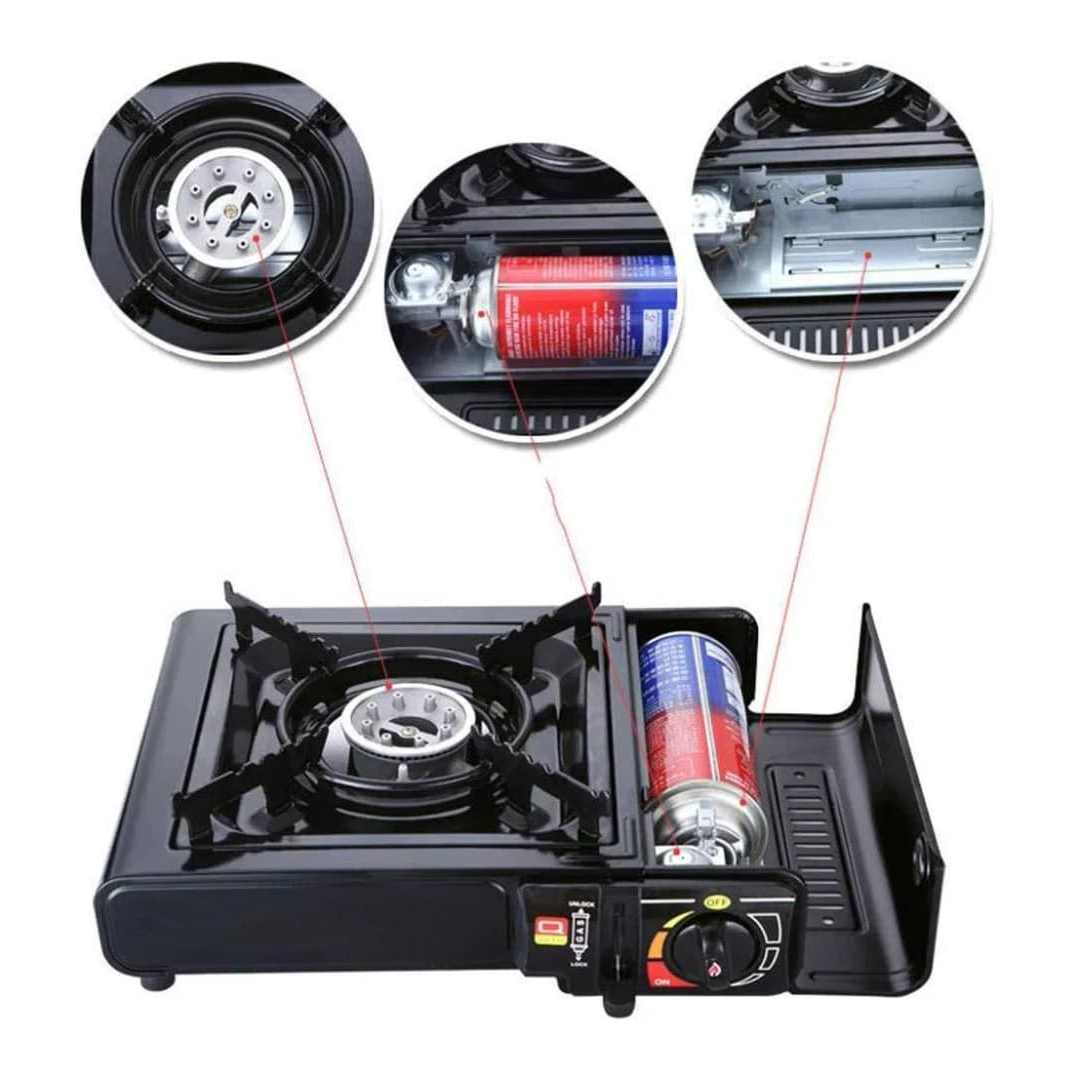 Portable Gas Stove BDZ-155-A – Butane Gas Camping & Outdoor Stove thumbnail 4