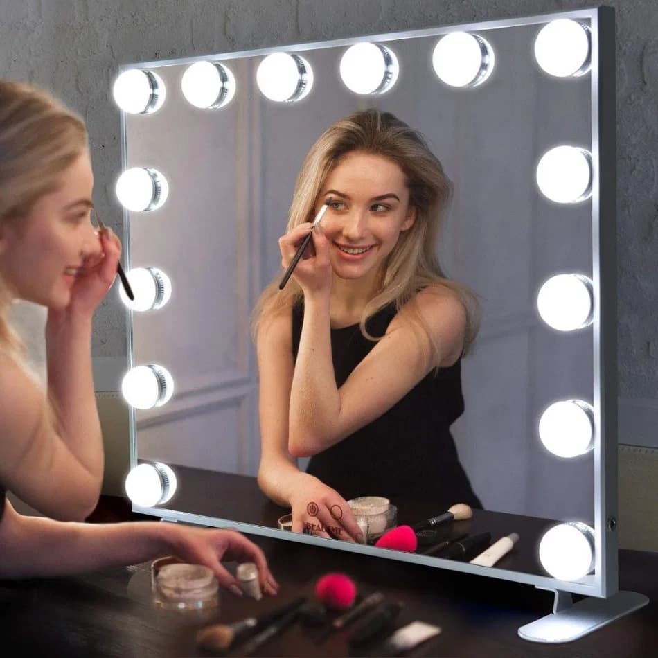 LED Vanity Mirror Lamp 3 Mode Makeup Light, Hollywood Vanity Dressing Room Mirror Light thumbnail 2