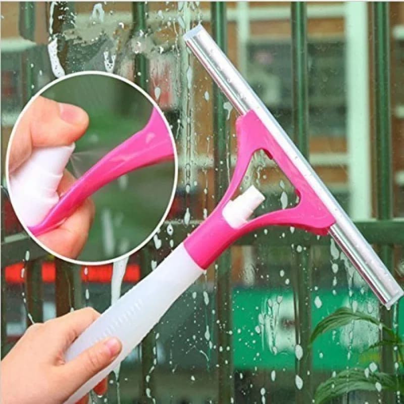 Glass Cleaner Wiper With Spray thumbnail 3