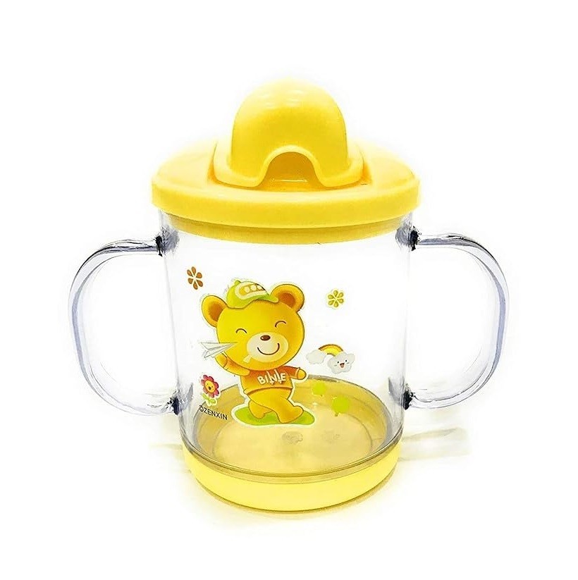 Binie Baby Mum Pot 200ml Double Handle Water Bottle – BPA Free Kids Sippy Cup thumbnail 2