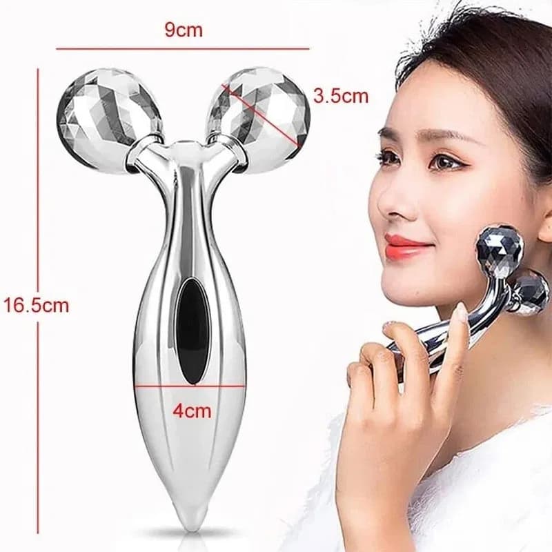 Y Shaped 3D Massage Roller - Body Massager thumbnail 2