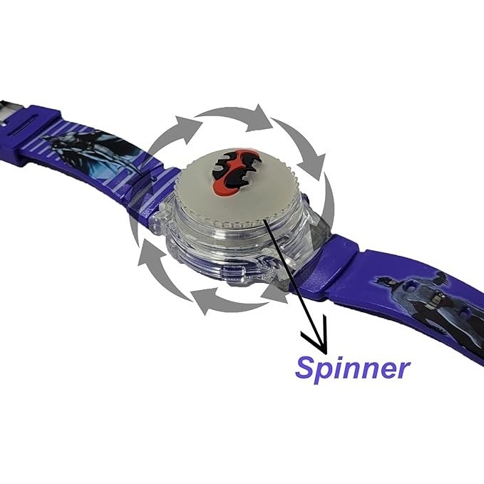 Kids Digital Watch With Spinner & LED Lighting – Fidget Spinner Digital Watch for Boys & Girls thumbnail 4