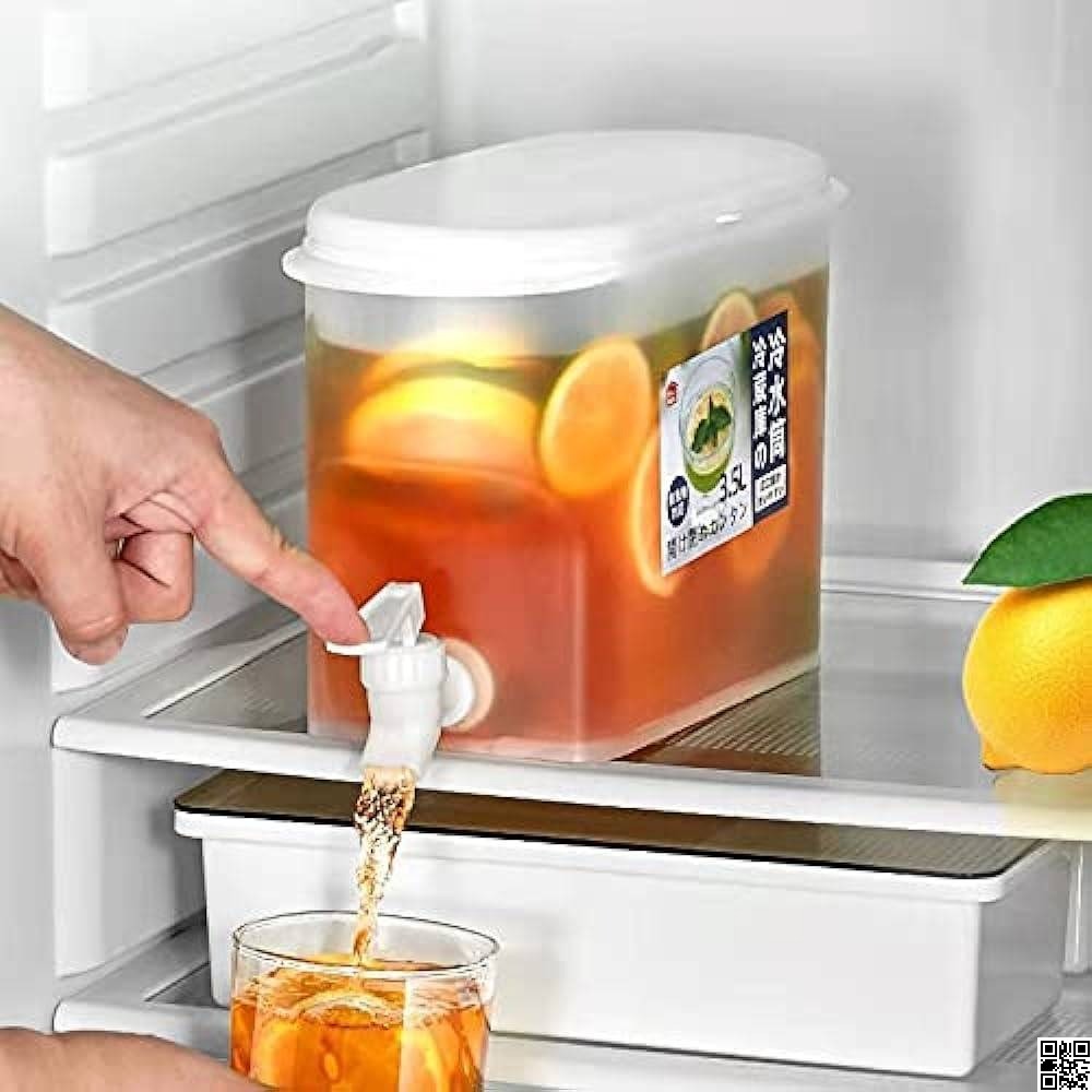 Juice Jar 3.5L – Transparent Juice Dispenser with Tap