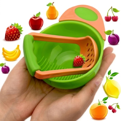 Baby Food Mash Bowl with Grinder | BPA Free Baby Food Grinding Bowl