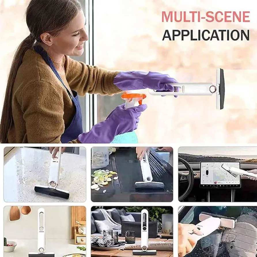 Portable Mini Sponge Mop Wet and Dry Squeeze Mops for Household Desktop Car Glass Cleaning Mop Bathroom Crevice Absorbent Mop thumbnail 6