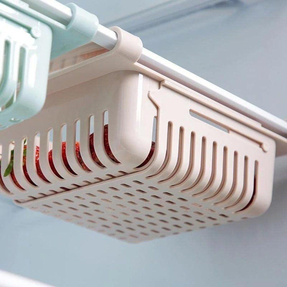 Adjustable Fridge Storage Basket – Expandable Refrigerator Organizer Drawer thumbnail 4
