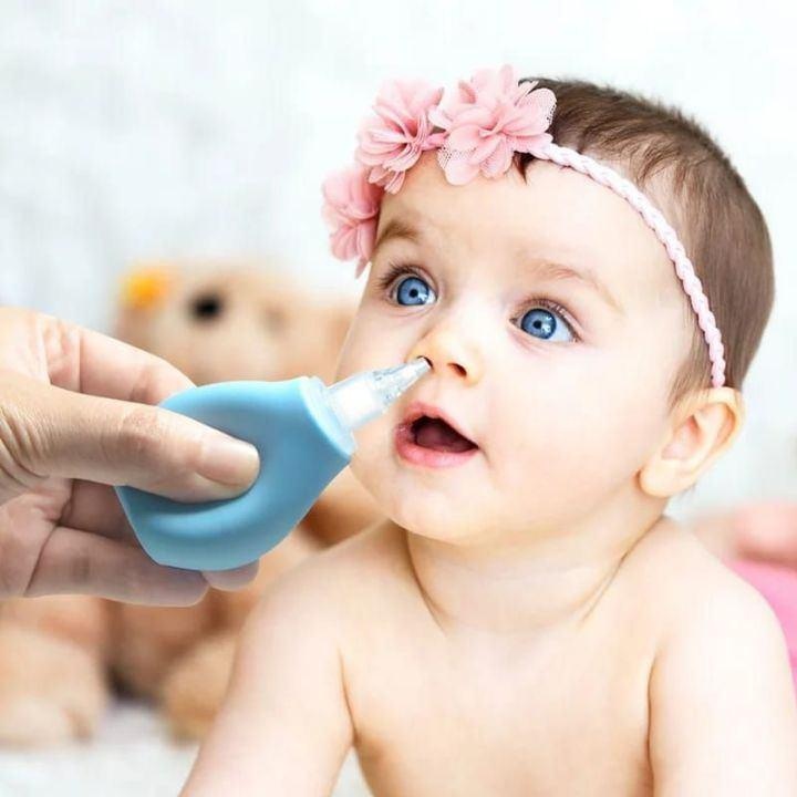 1PCS Silicone Baby Nasal Aspirator Bulb – Safe Reusable Baby Nose Cleaner & Nose Suction Bulb for Newborn, Toddlers & Infants thumbnail 4