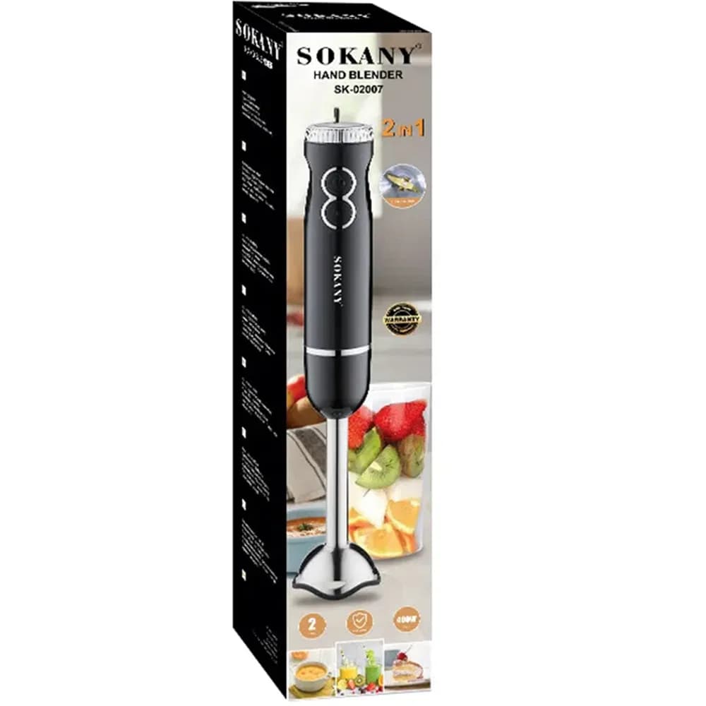 SOKANY 3-in-1 Multifunctional Handheld Electric Blender Mixer 2 Speed Control 300W thumbnail 4