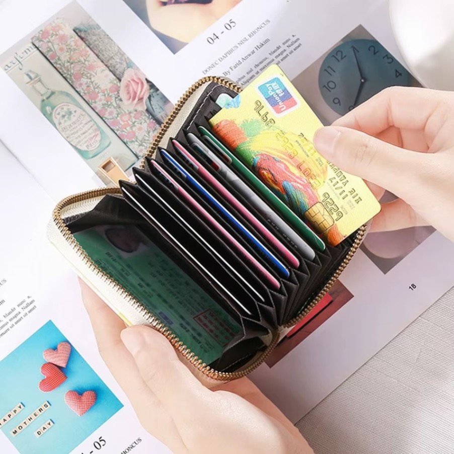 Cute Coin Purse Wallet for Women | Kawaii Mini Card Holder Korea Style Wallet | Small Zipper Coin Pouch for Cash, Cards & Pocket Use thumbnail 6