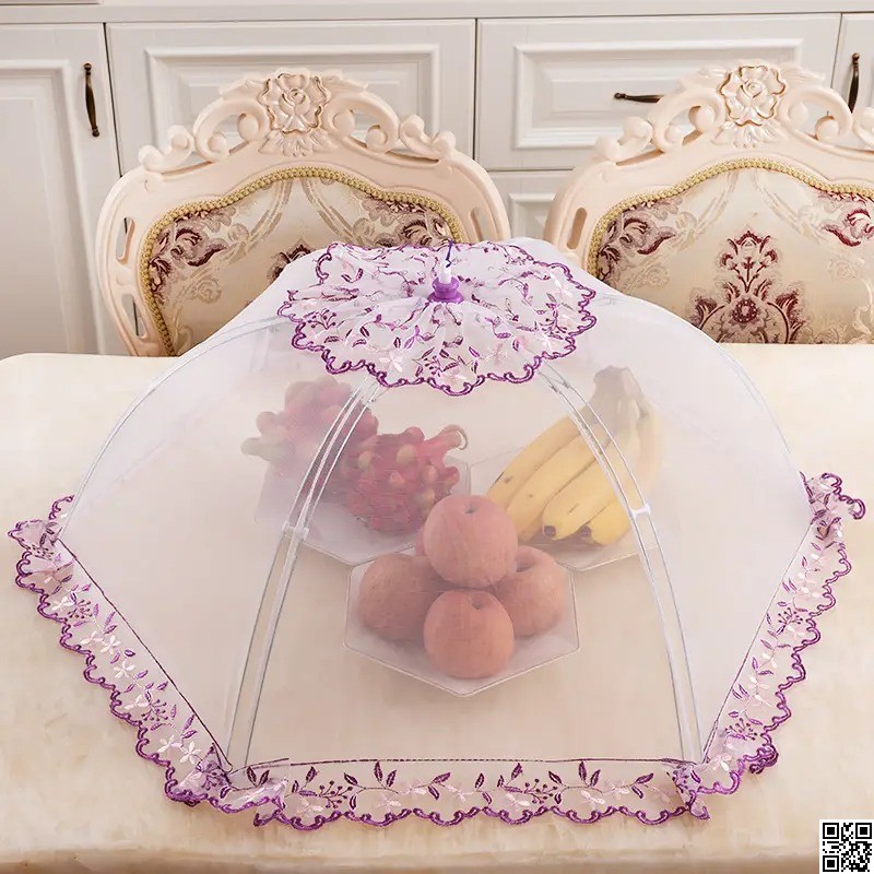 Umbrella Food Cover – Mesh Table Food Cover for Kitchen & Outdoor