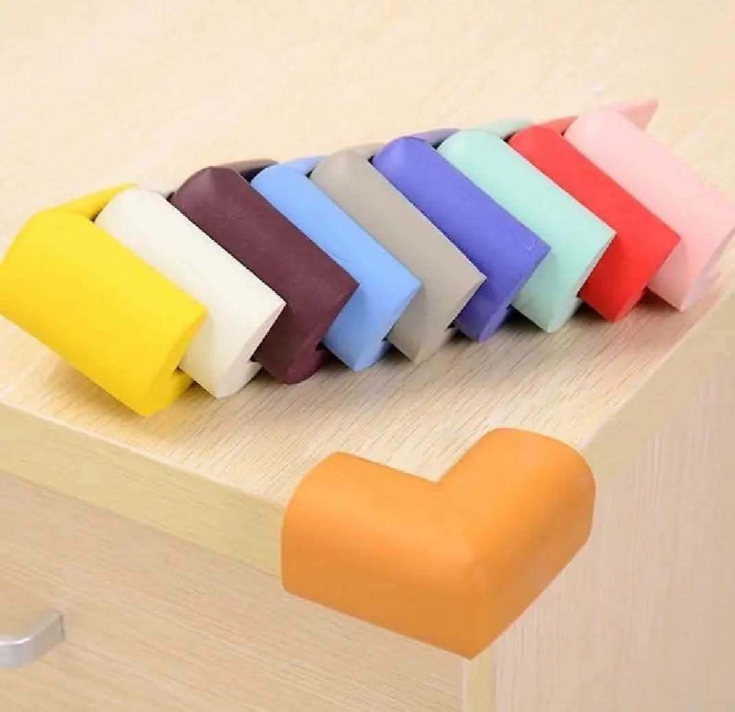 Baby Proofing Corner Guards (4 Pack Set) - 8mm Thick Soft Foam Furniture Corner Protector thumbnail 5