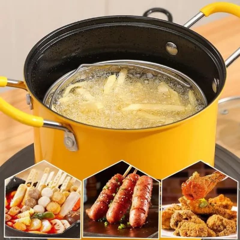 2L Stainless Steel Deep Fryer Pot 🍟🍗✨ thumbnail 6