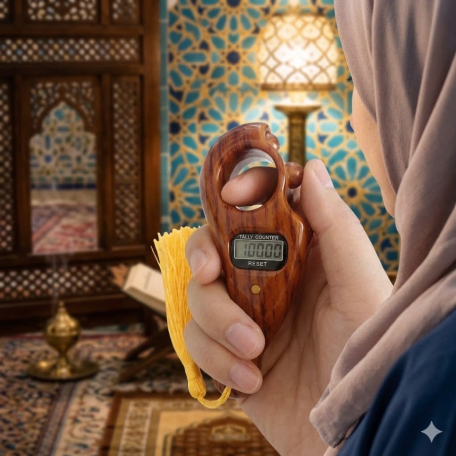 Digital Tasbih With Rotating Beads | Digital Counter Tasbeeh | Digital Tasbeeh Tally Counter thumbnail 4