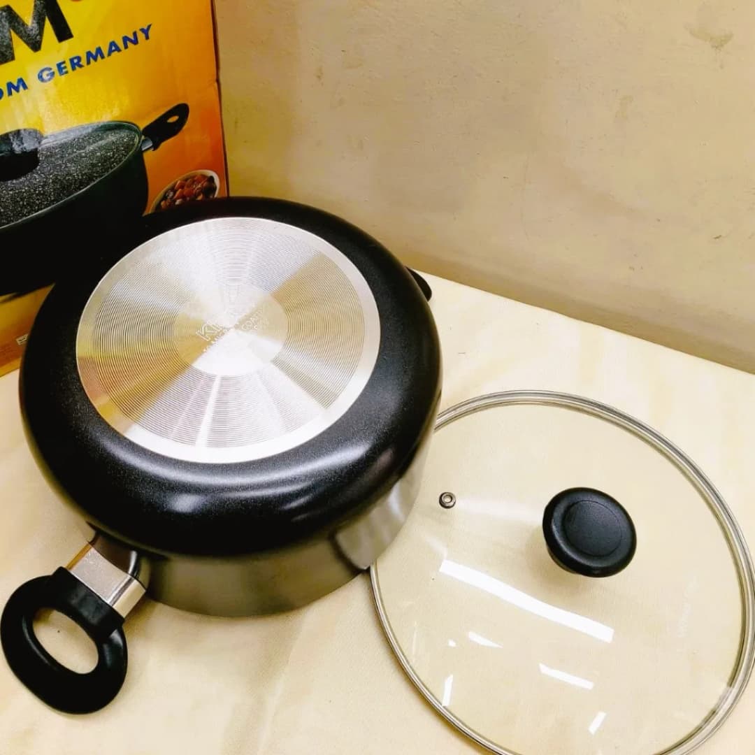 Kiam Non-Stick Cooking Pot with Glass Lid thumbnail 3