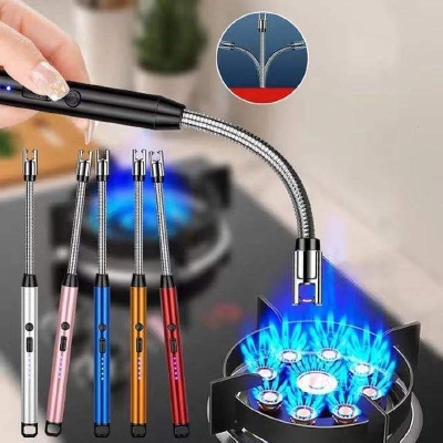 Rechargeable USB Electric Lighter – Arc Plasma Candle & BBQ Lighter