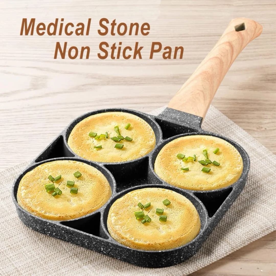 Breakfast Frying Pan, Nonstick Egg Frying Pan, 4-in-1 Nonstick Pan, Cooking Fry Pan for Breakfast thumbnail 5