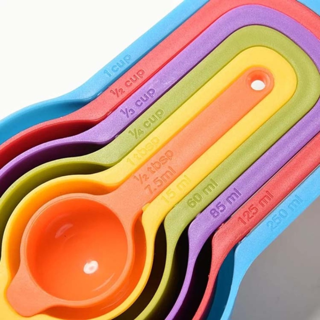 6 Pcs Measuring Cup & Spoon Set – Kitchen Measurement Tools thumbnail 4