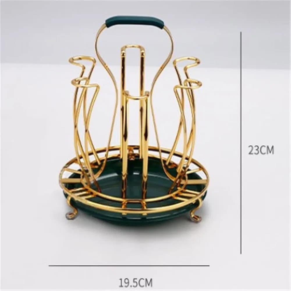 ✨ 6-Piece Glass Holder Stand – Keep Your Table Neat & Stylish thumbnail 4