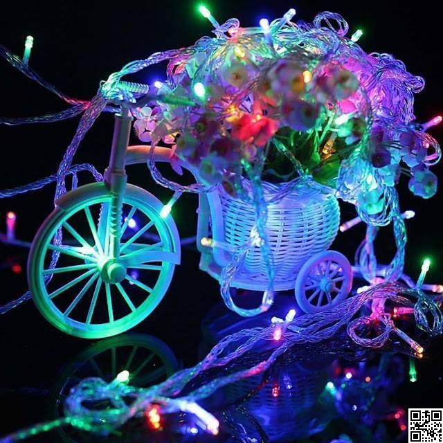 80 LED Color Changing Fairy Lights | Multi Color Decorative String Light (24ft) thumbnail 5