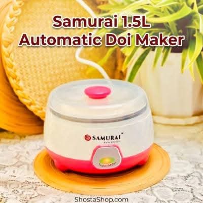 Samurai 1.5L Automatic Electric Doi Maker - Large Yogurt Maker Machine