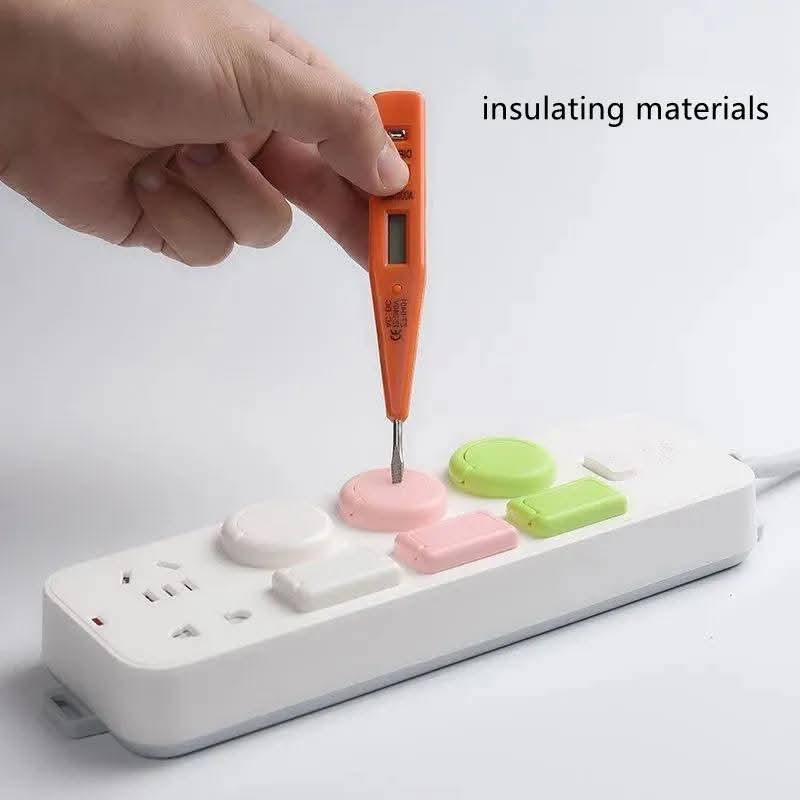 10pcs Baby Safety Electrical Socket Cover Set | 2 Pin & 3 Pin Plug Protector | Multiplug Safety Guard Bangladesh thumbnail 2