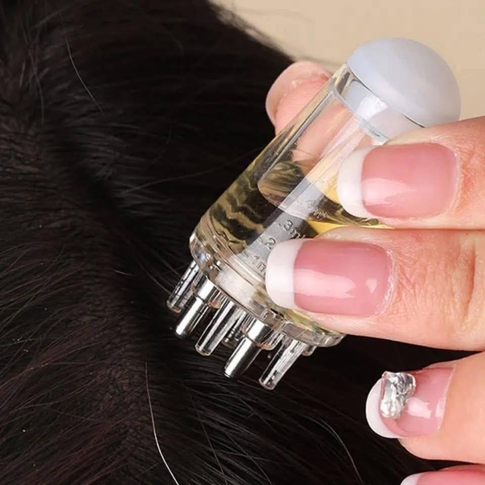 Scalp Applicator Liquid Comb Oil Liquid Guiding Massager Portable Mini Massage Comb Anti Hair Loss Scalp Care Tools thumbnail 8