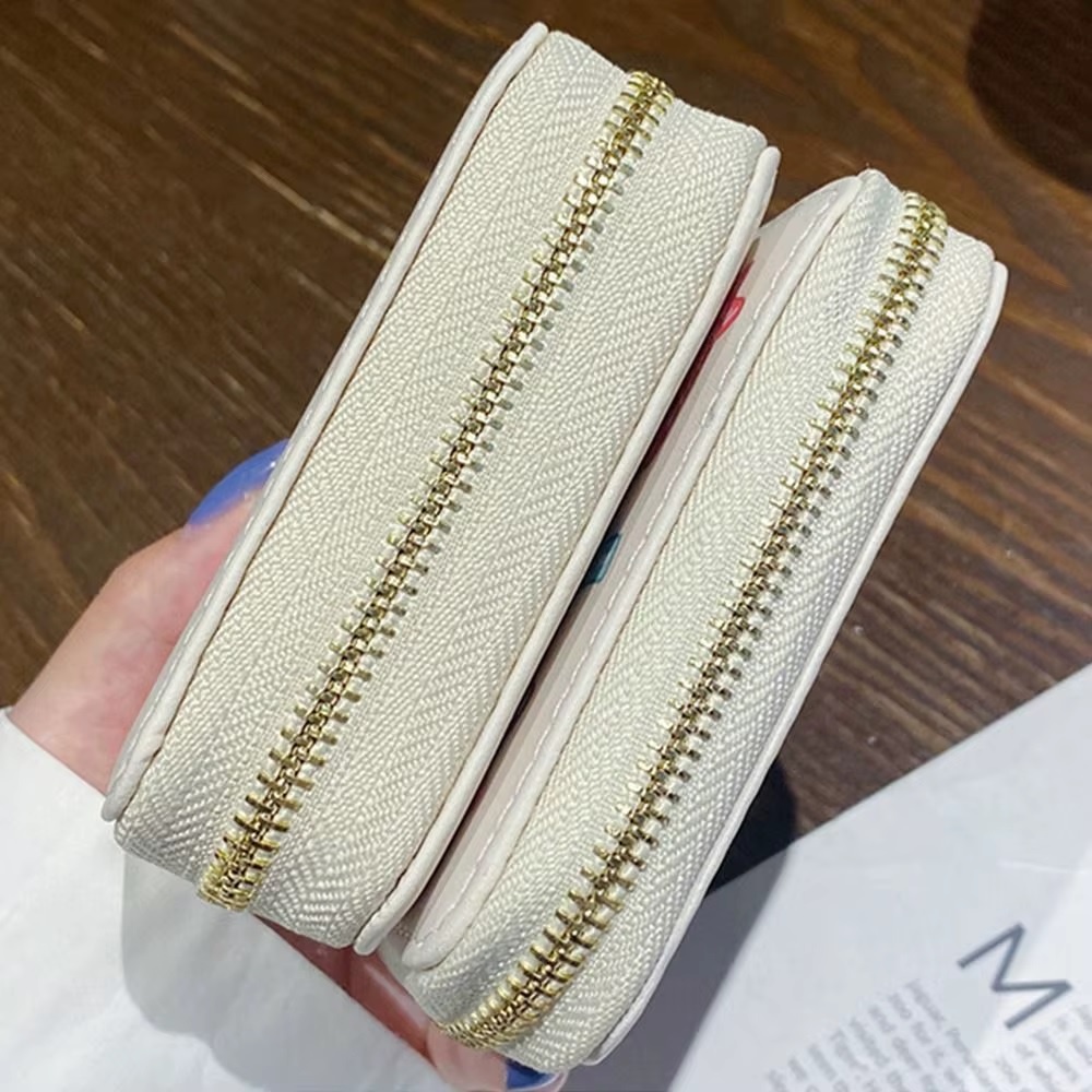 Cute Coin Purse Wallet for Women | Kawaii Mini Card Holder Korea Style Wallet | Small Zipper Coin Pouch for Cash, Cards & Pocket Use thumbnail 5