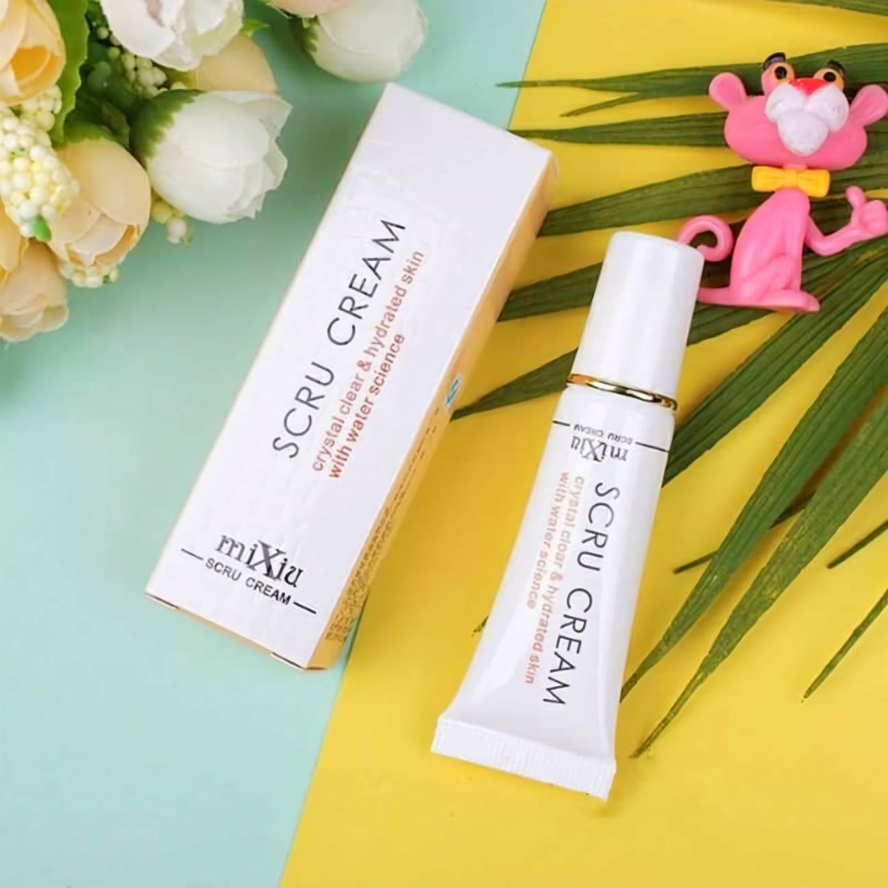 Mixiu SCRU Cream Lip Scrub – Exfoliating Gel for Dark Lips Removal & Pink Lips Care thumbnail 4