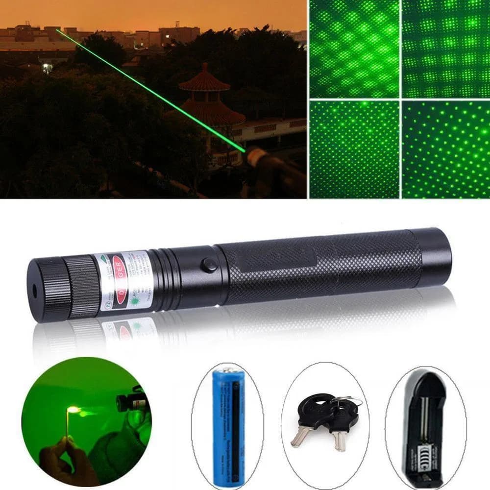 Rechargeable Green Laser Pointer Jd-303 thumbnail 4