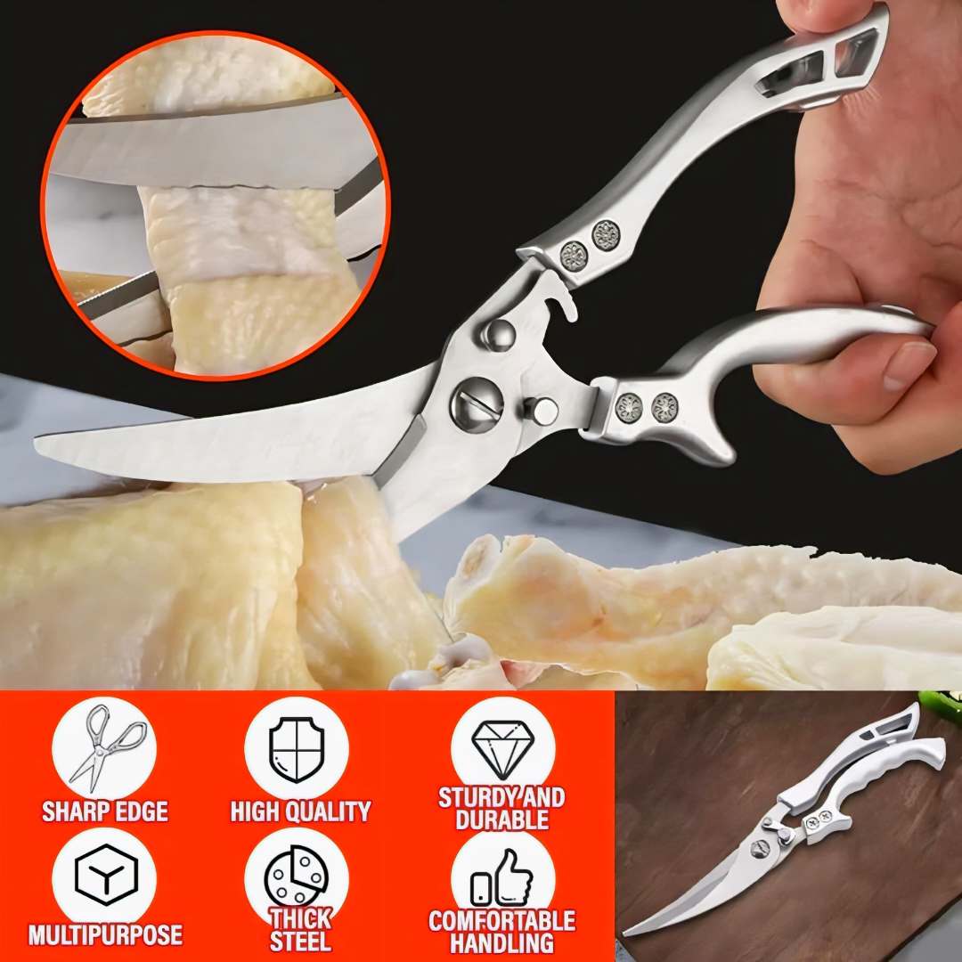 Kitchen Chicken Bone Cutter Scissors, Kitchen Scissor thumbnail 3