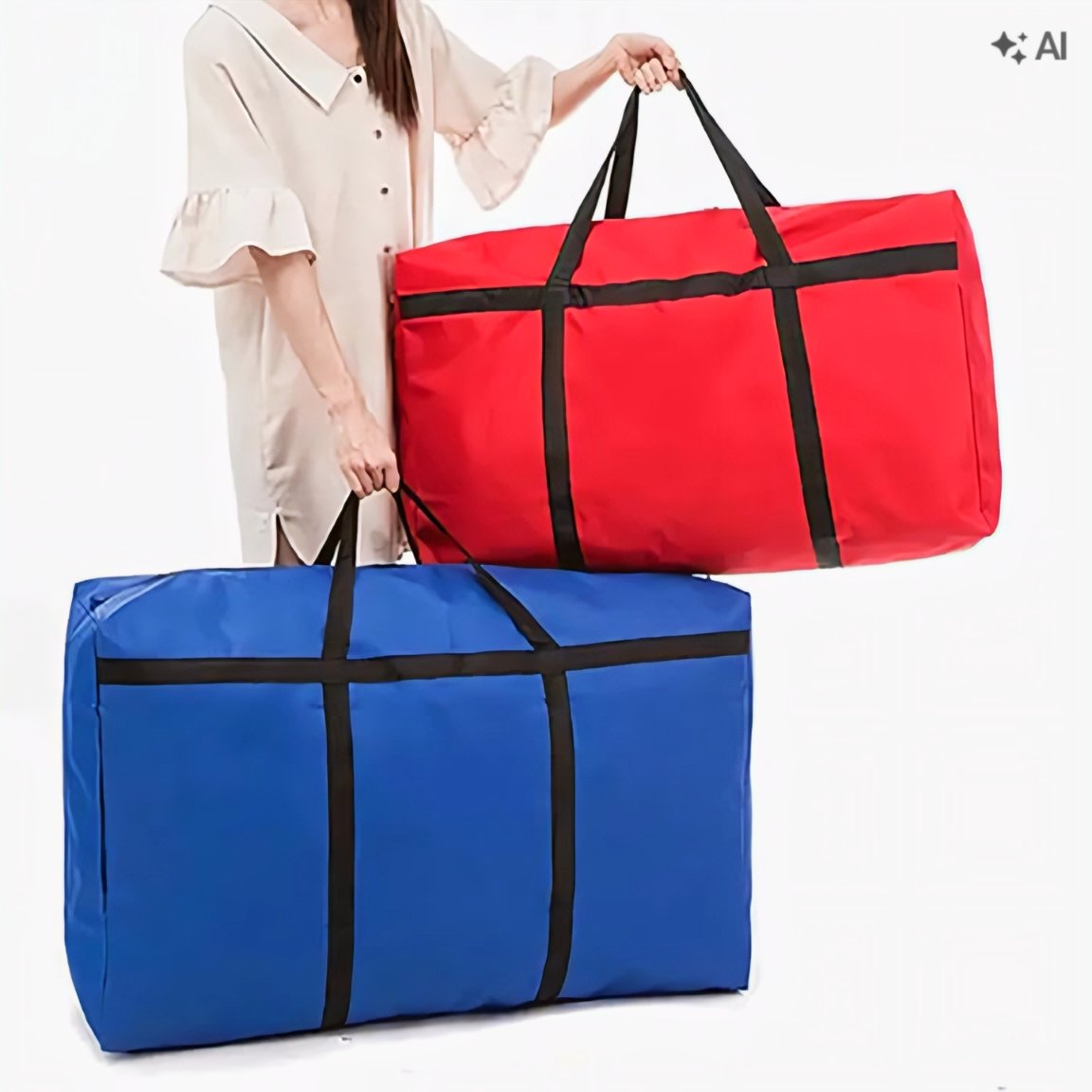 Premium Quilt Storage Bag, Closet Storage Bag, Blanket Storage Bag, Clothes Organizer Large Size Premium Quality