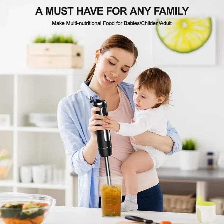 SOKANY 3-in-1 Multifunctional Handheld Electric Blender Mixer 2 Speed Control 300W thumbnail 3