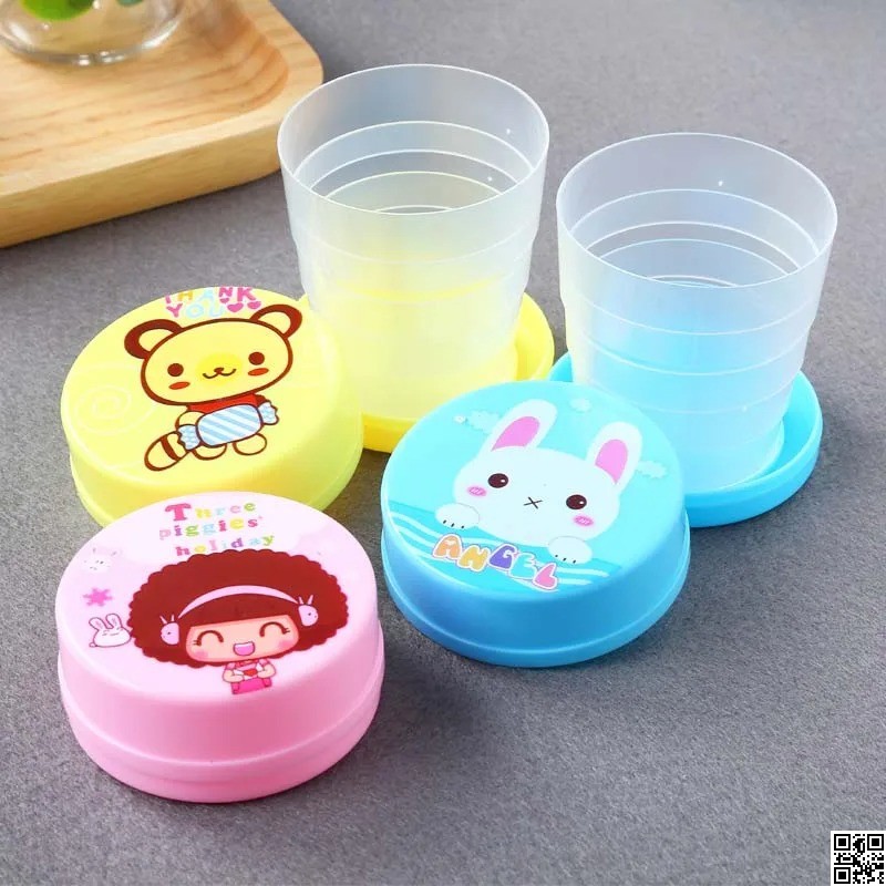 Portable Folding Cup – Travel Friendly Collapsible Water Cup thumbnail 5