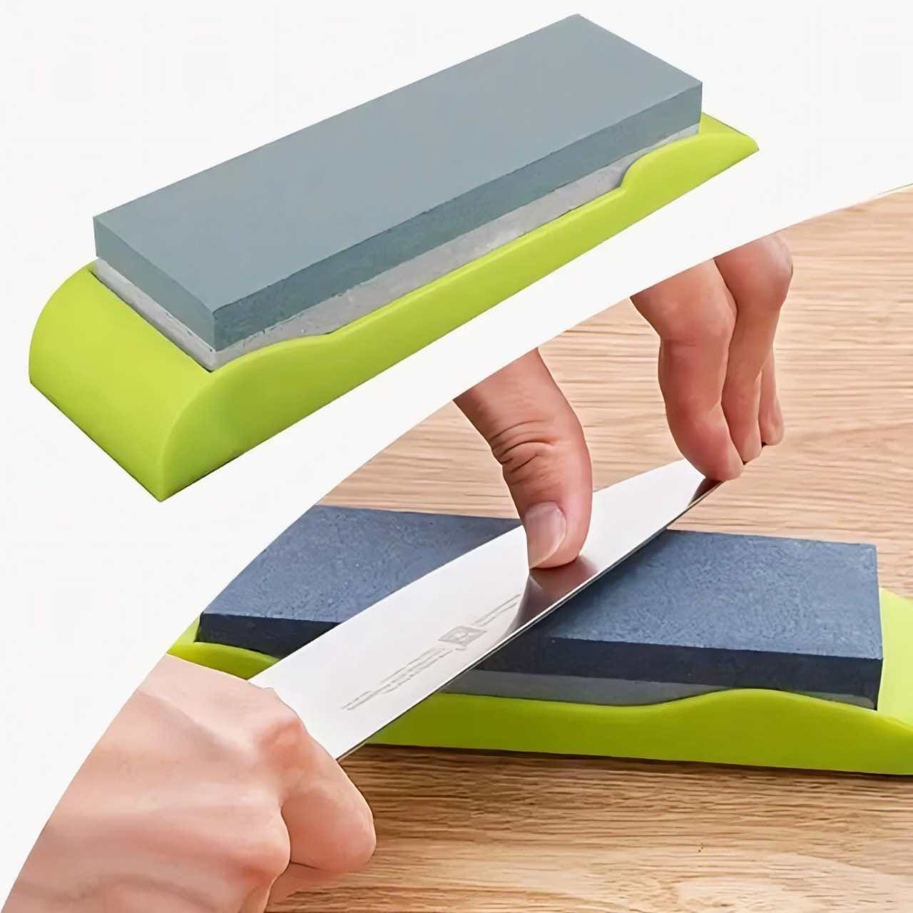 Premium Knife Sharpening Stone – Handheld Double-Sided Whetstone