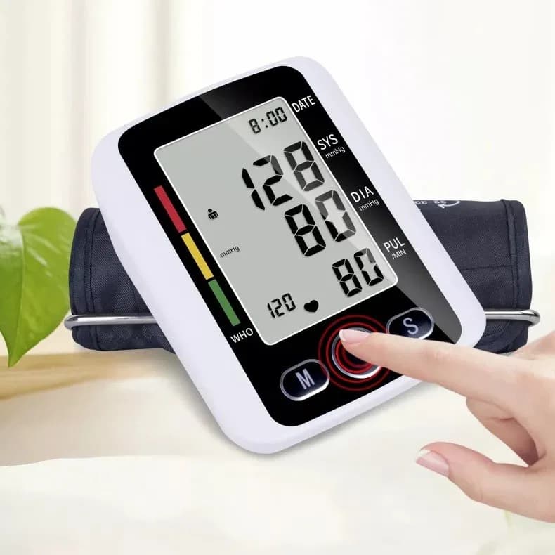 Electronic Digital Blood Pressure Monitor with Voice Function thumbnail 2