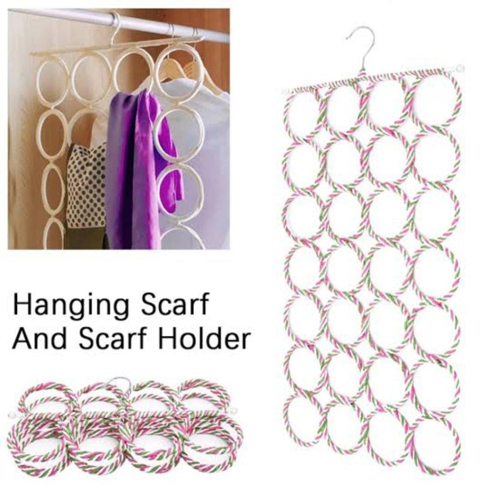 Hijab Hanger, Premium 28 Slot Hijab Hanger & Orna Organizer for Women thumbnail 2