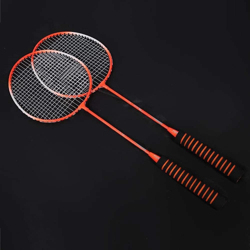 Titanium Alloy Badminton Racket Set | 1 Pair with Racket Bag thumbnail 4