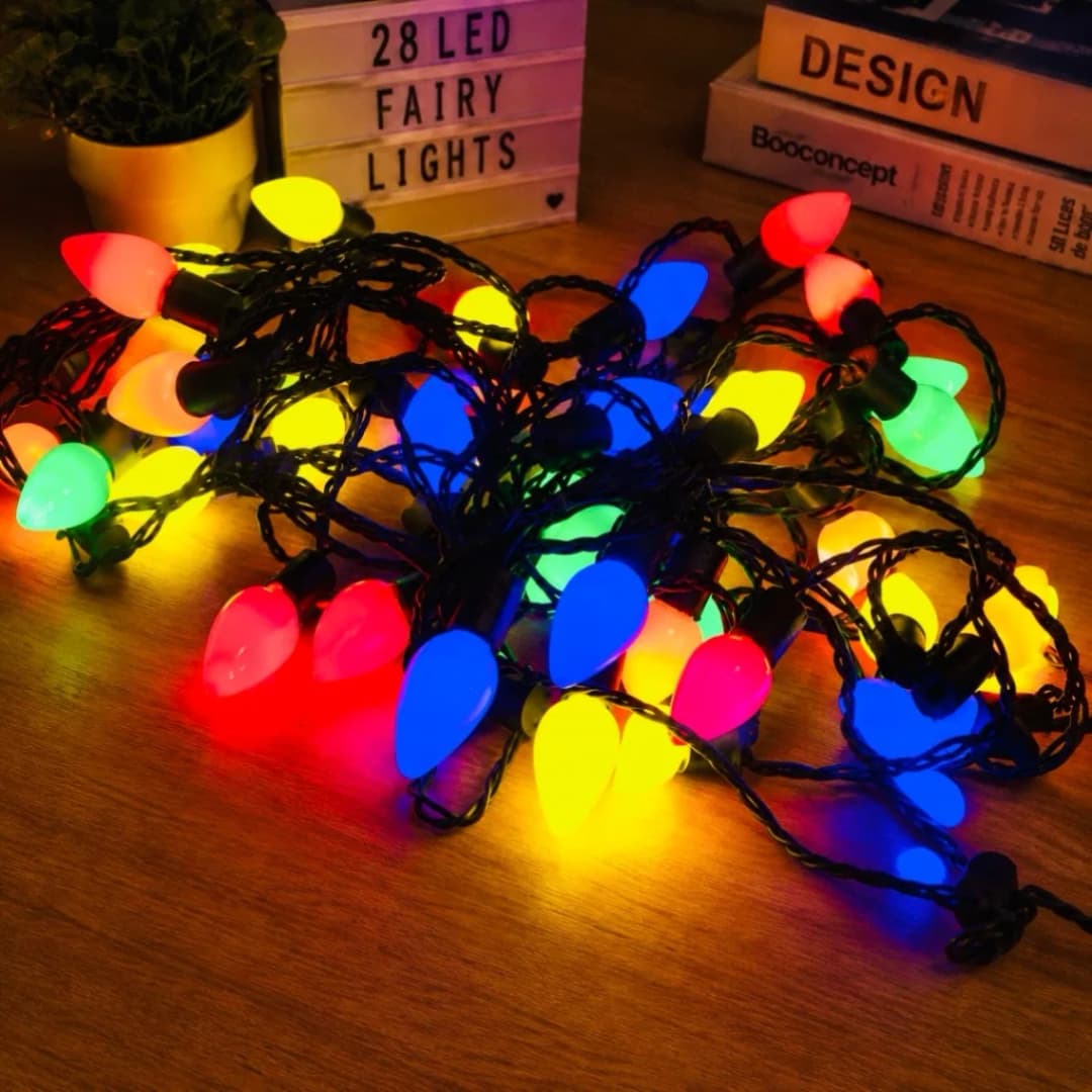 Decorative Fairy Lights 28pcs, Room Decoration Light/ Candy Ball Fairy Lights