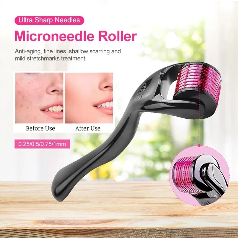 Derma Roller System For Face & Body 0.50mm 540 Needles Derma Roller thumbnail 4