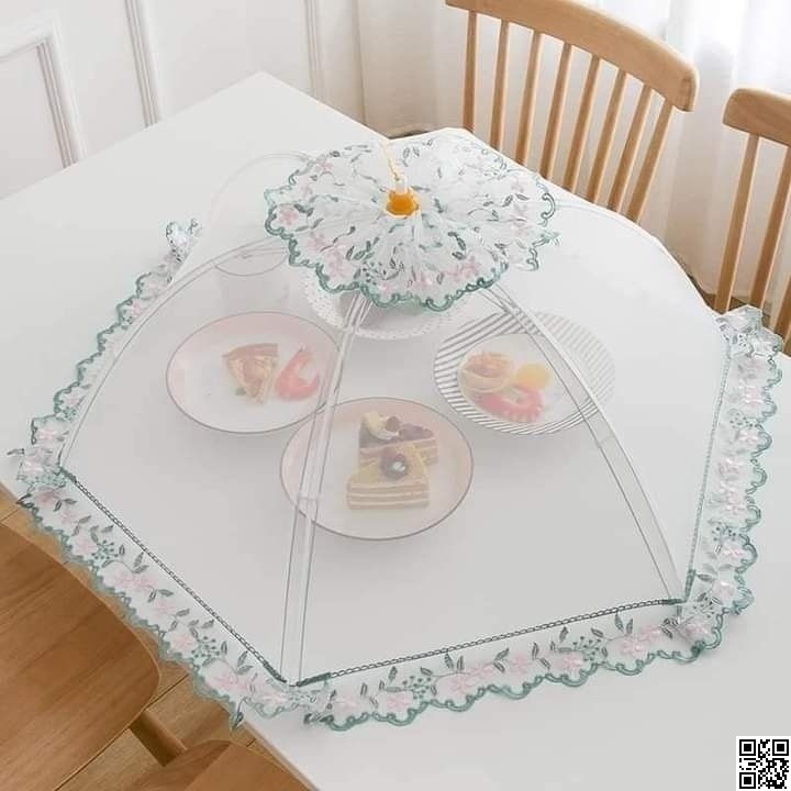 Umbrella Food Cover – Mesh Table Food Cover for Kitchen & Outdoor thumbnail 6