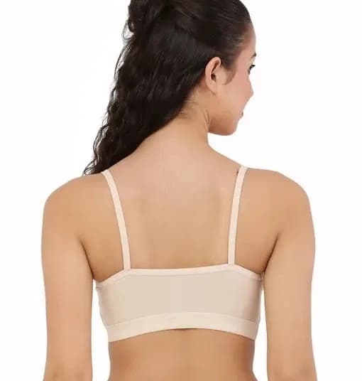 Sana Women's Seamless Padded Wirefree Comfort Bra, Teen Age Girl Seamless Cooling Comfort Air Bra thumbnail 7