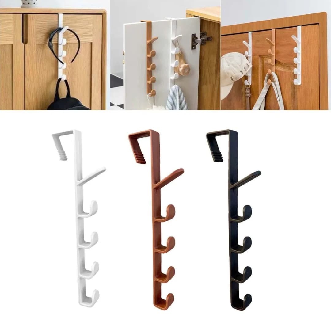 1Pcs Door Hanger Home Storage Organization Hooks, Door Hanger