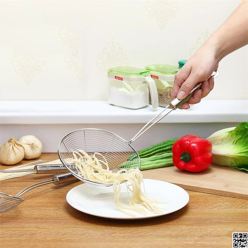 Frying Strainer – Large Oil Strainer & Deep Fry Strainer for Kitchen thumbnail 6