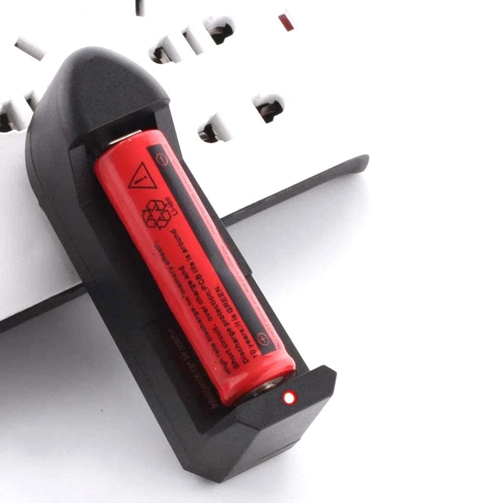 3.7V Universal Battery Charger for Single slot, AC 220v Fast Charging Power Accessories thumbnail 3